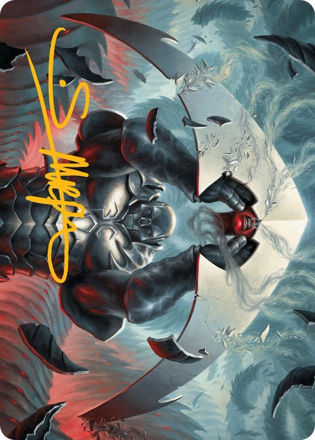 Image for Mirrodin Avenged Art Card (Gold-Stamped Signature) (26) [March of the Machine] - Magic: The Gathering