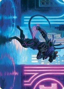 Image for Nezumi Informant Art Card (27) [March of the Machine] - Magic: The Gathering