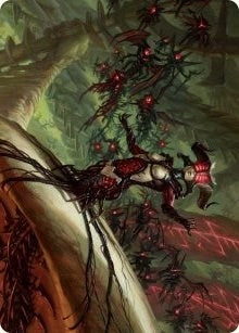 Image for Sheoldred Art Card (28) [March of the Machine] - Magic: The Gathering