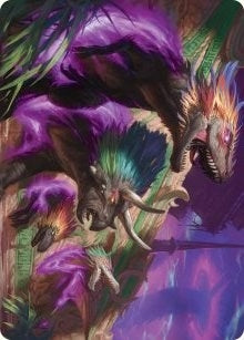 Image for Burning Sun's Fury Art Card (29) [March of the Machine] - Magic: The Gathering