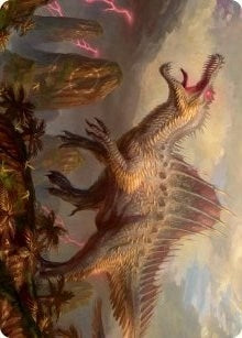 Image for Etali, Primal Conqueror Art Card (31) [March of the Machine] - Magic: The Gathering