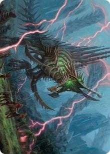Image for Etali, Primal Sickness Art Card (32) [March of the Machine] - Magic: The Gathering