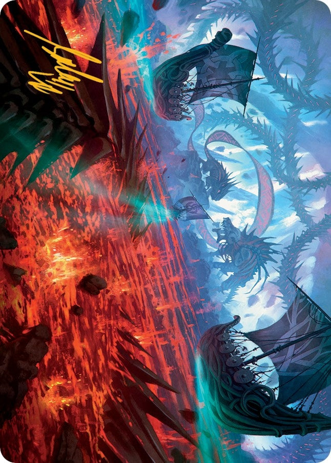 Image for Invasion of Kaldheim Art Card (Gold-Stamped Signature) (33) [March of the Machine] - Magic: The Gathering