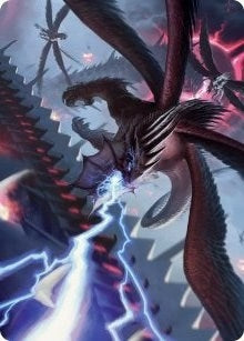 Image for Defiant Thundermaw Art Card (35) [March of the Machine] - Magic: The Gathering