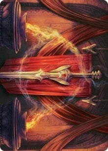 Image for Ramosian Greatsword Art Card (37) [March of the Machine] - Magic: The Gathering