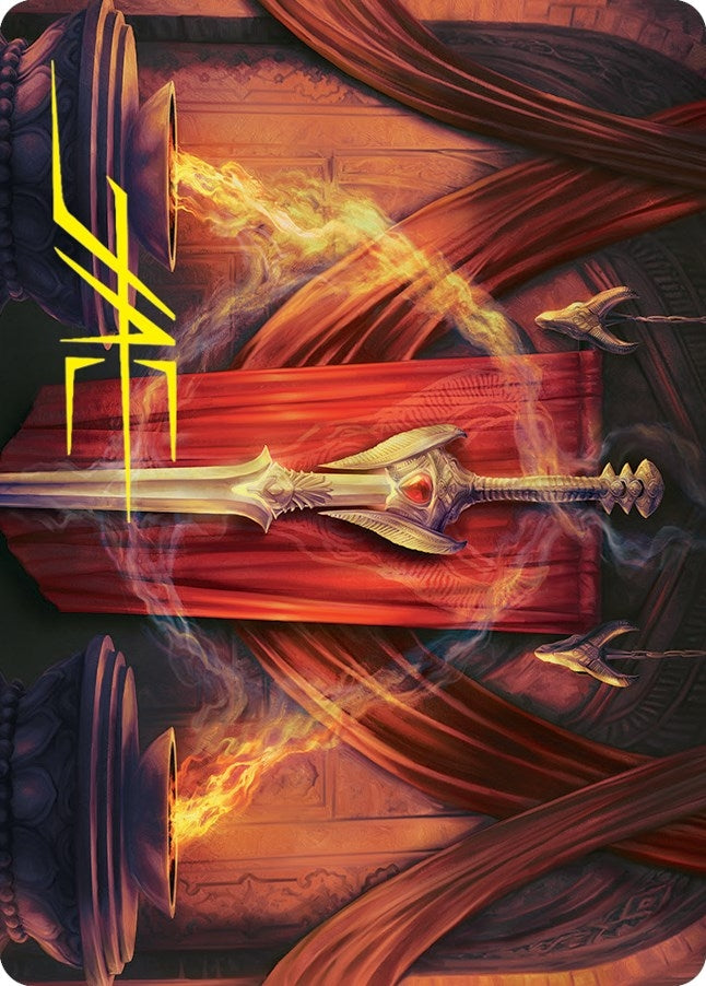 Image for Ramosian Greatsword Art Card (Gold-Stamped Signature) (37) [March of the Machine] - Magic: The Gathering