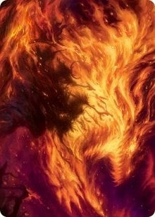 Image for Stoke the Flames Art Card (38) [March of the Machine] - Magic: The Gathering