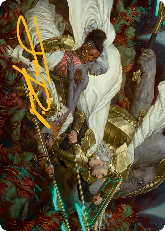 Image for Storm the Seedcore (Gold-Stamped Signature) (41) [March of the Machine] - Magic: The Gathering