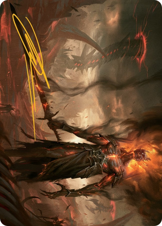 Image for Ashen Reaper Art Card (Gold-Stamped Signature) (46) [March of the Machine] - Magic: The Gathering