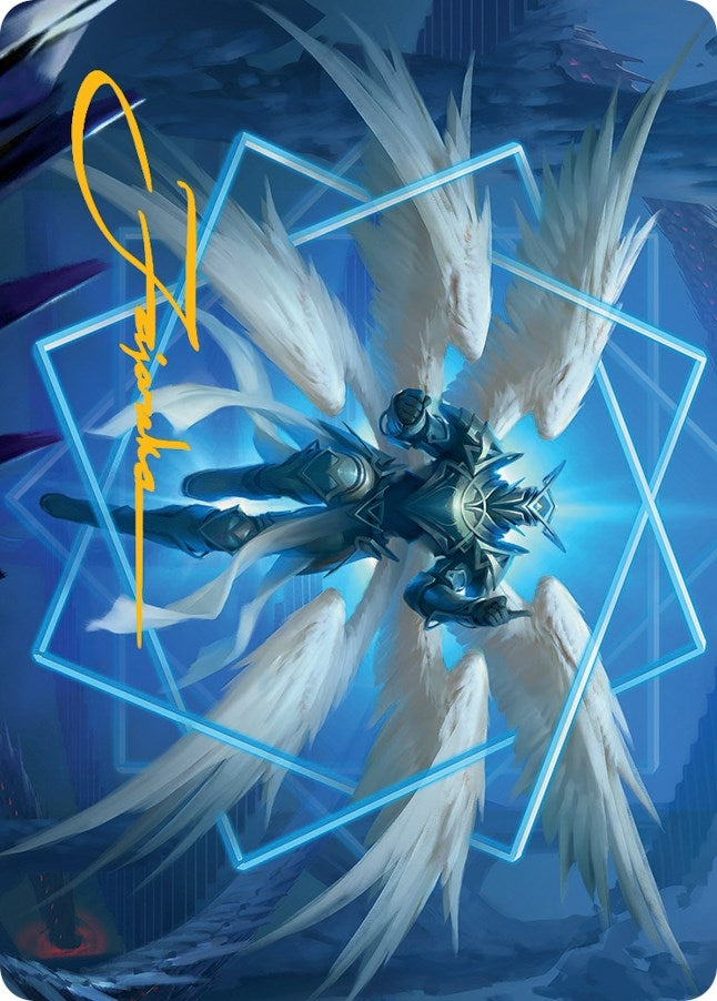 Image for Vertex Paladin Art Card (Gold-Stamped Signature) (48) [March of the Machine] - Magic: The Gathering