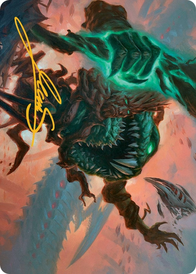 Image for Yargle and Multani Art Card (Gold-Stamped Signature) (53) [March of the Machine] - Magic: The Gathering