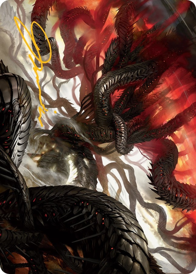 Image for Realmbreaker, the Invasion Tree Art Card (Gold-Stamped Signature) (54) [March of the Machine] - Magic: The Gathering