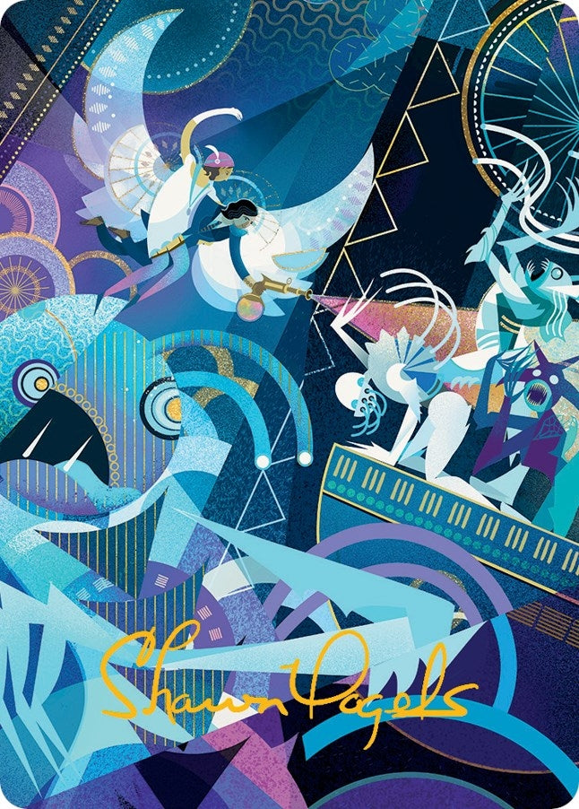 Image for Errant and Giada Art Card (Gold-Stamped Signature) (59) [March of the Machine] - Magic: The Gathering