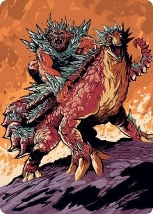 Image for Kogla and Yidaro Art Card (61) [March of the Machine] - Magic: The Gathering