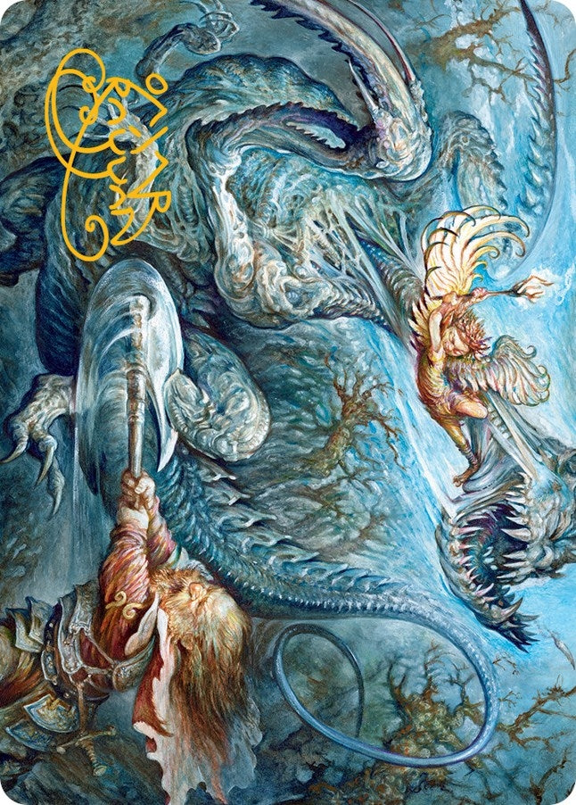 Image for Rankle and Torbran Art Card (Gold-Stamped Signature) (64) [March of the Machine] - Magic: The Gathering