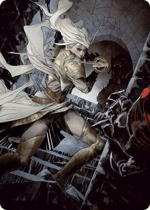 Image for Thalia, Guardian of Thraben Art Card (67) [March of the Machine] - Magic: The Gathering