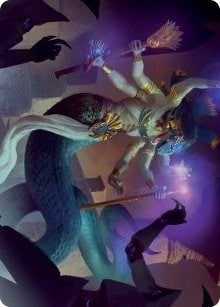 Image for Imoti, Celebrant of Bounty Art Card (79) [March of the Machine] - Magic: The Gathering