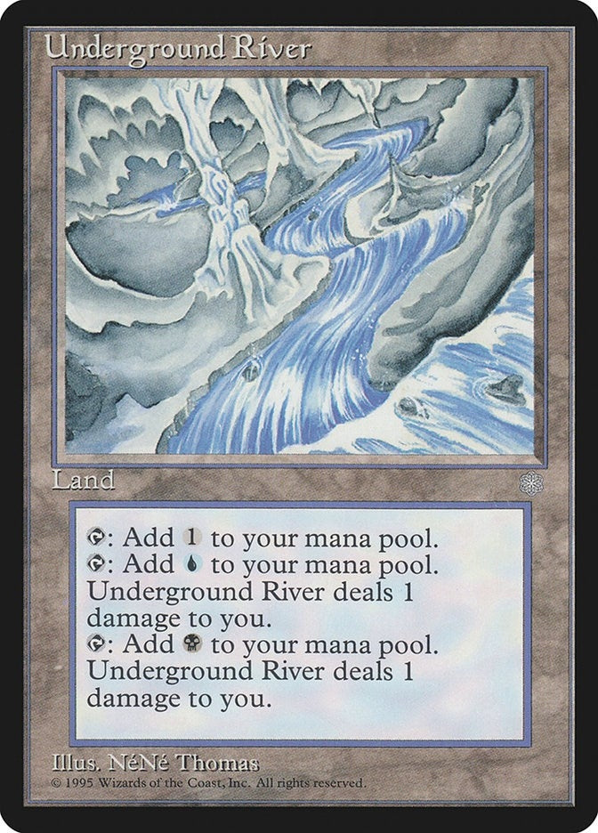 Image for Underground River (357) [Ice Age] - Magic: The Gathering