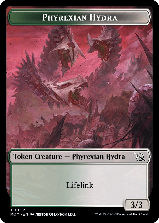 Image for Phyrexian Hydra Token (0012) (12) [March of the Machine] - Magic: The Gathering