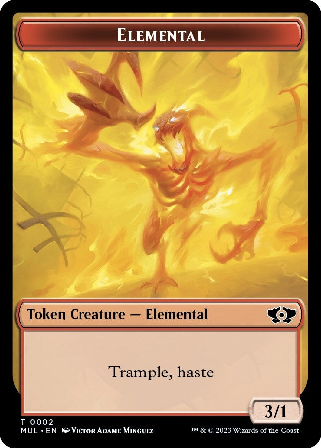 Image for Elemental Token (2) [March of the Machine: Multiverse Legends] - Magic: The Gathering