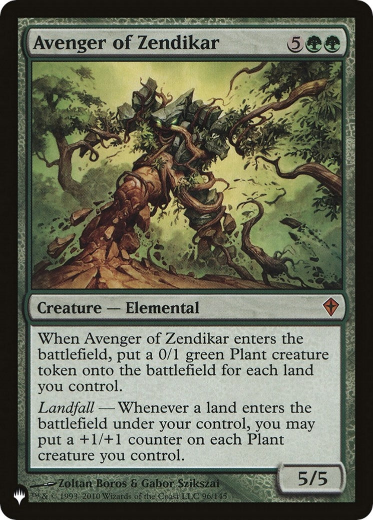 Image for Avenger of Zendikar (96/145) [The List Reprints] - Magic: The Gathering