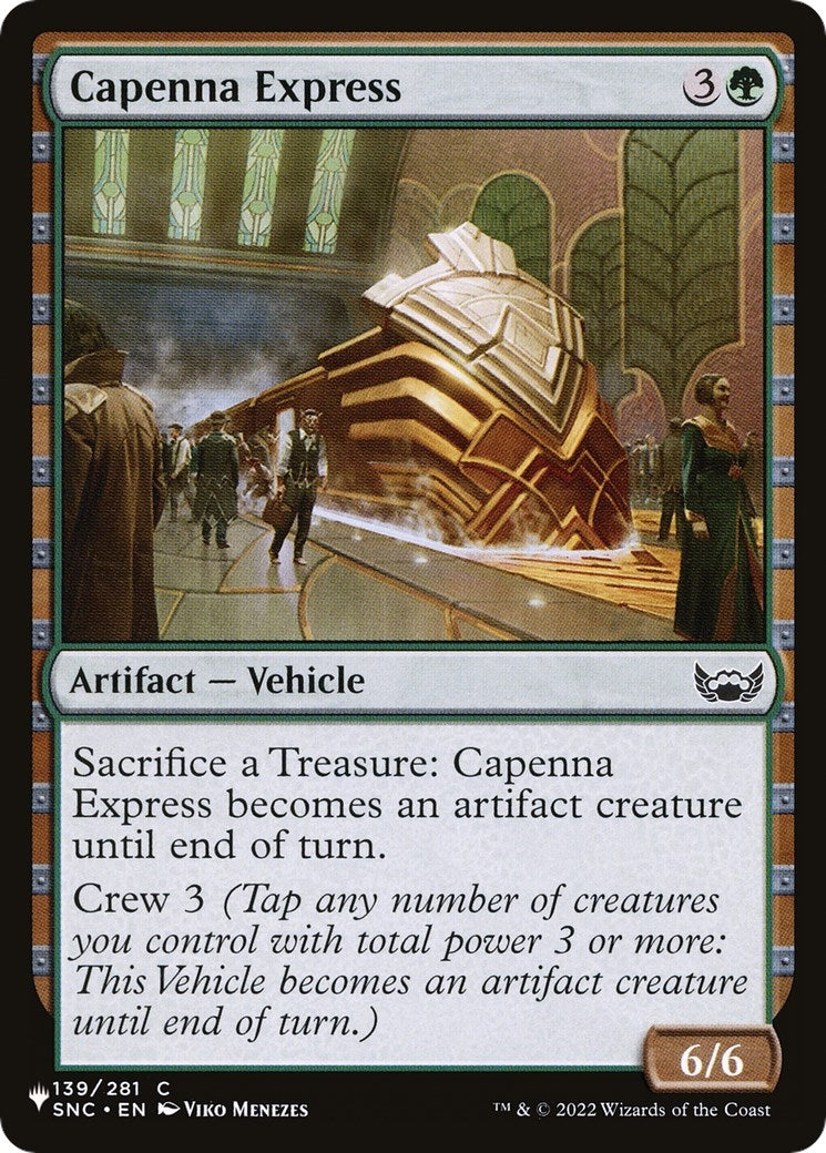 Image for Capenna Express (139/281) [The List Reprints] - Magic: The Gathering