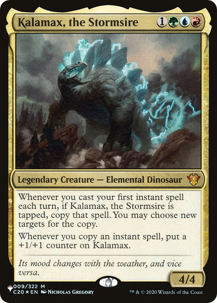 Image for Kalamax, the Stormsire (009/322) [The List Reprints] - Magic: The Gathering