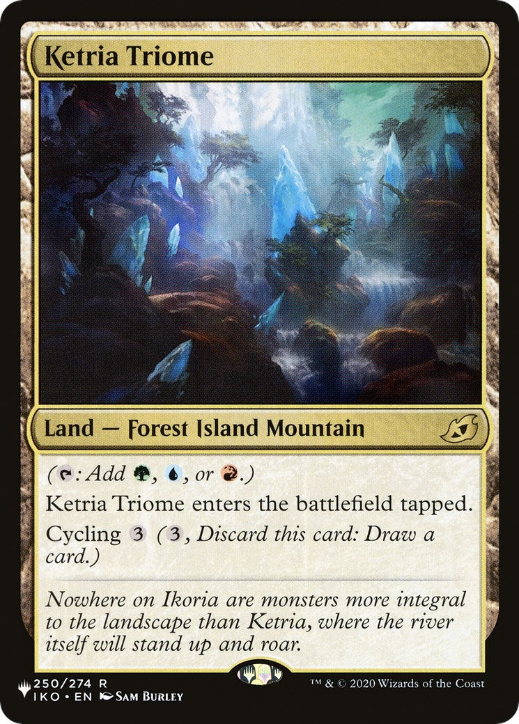 Image for Ketria Triome (250/274) [The List Reprints] - Magic: The Gathering