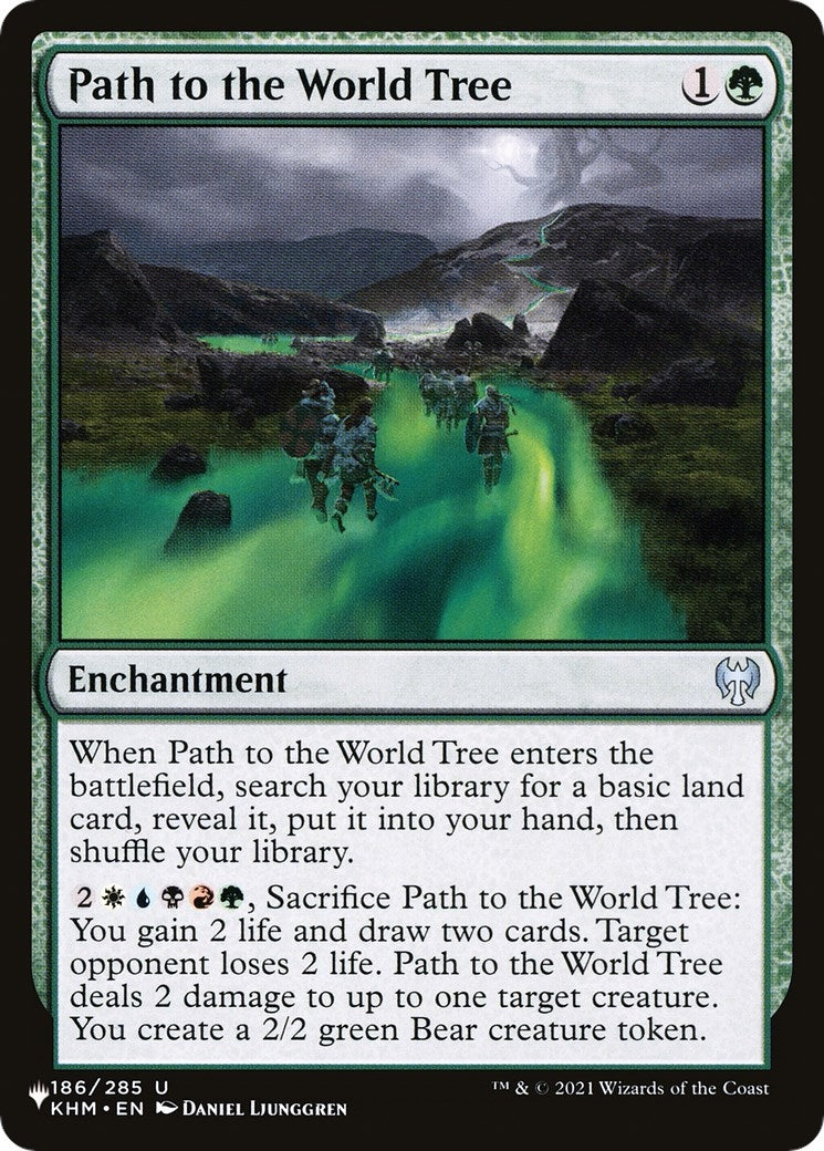 Image for Path to the World Tree (186/285) [The List Reprints] - Magic: The Gathering
