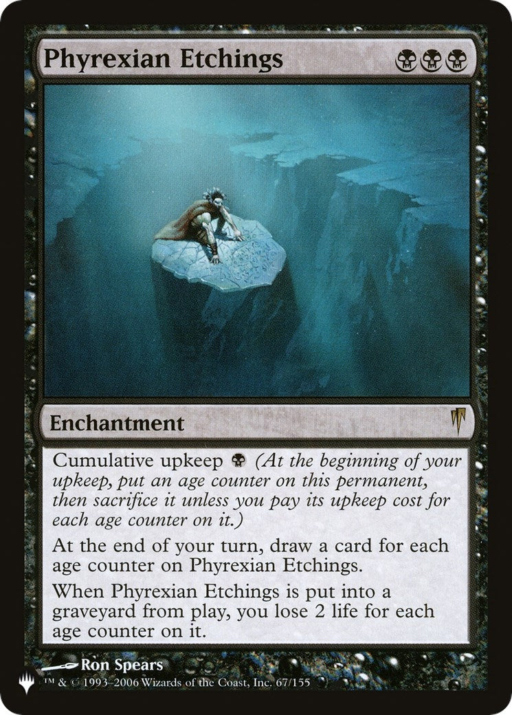 Image for Phyrexian Etchings (67/155) [The List Reprints] - Magic: The Gathering