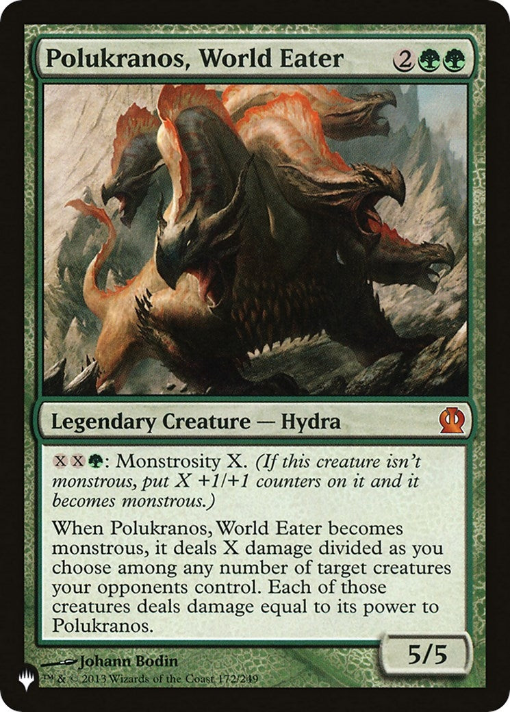 Image for Polukranos, World Eater (172/249) [The List Reprints] - Magic: The Gathering