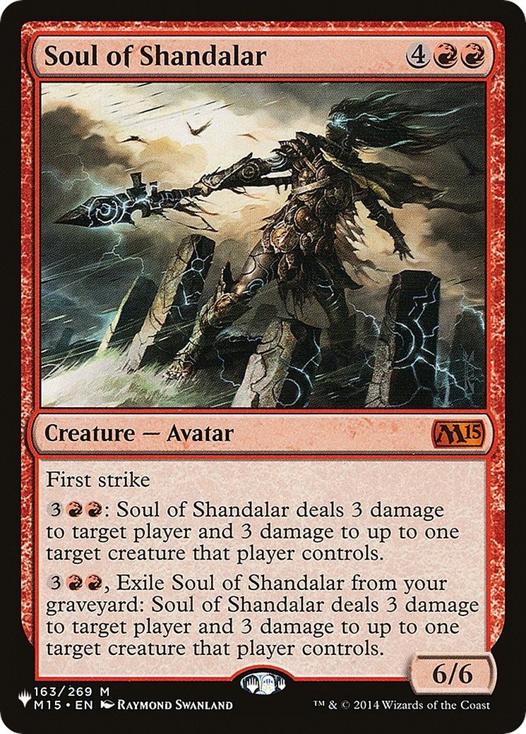 Image for Soul of Shandalar (163/269) [The List Reprints] - Magic: The Gathering