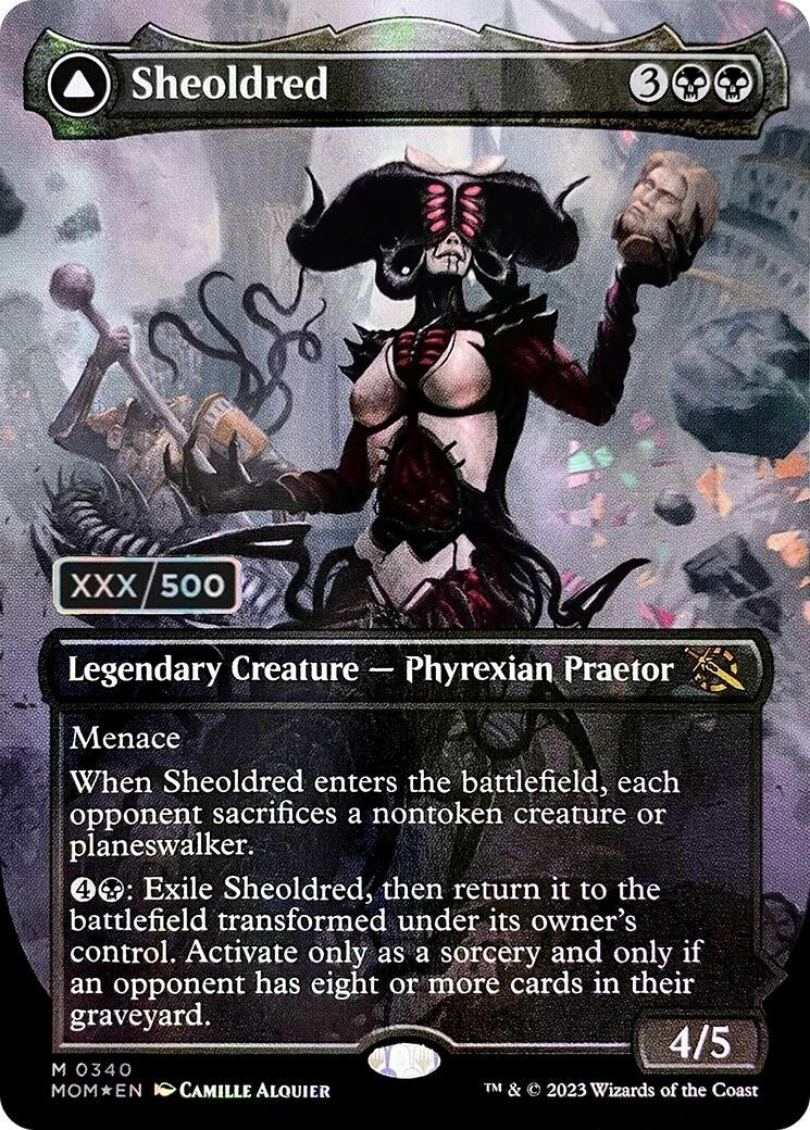 Image for Sheoldred (Serial Numbered) (340) [March of the Machine] - Magic: The Gathering