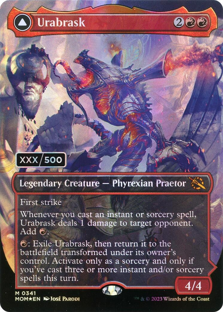 Image for Urabrask (Serial Numbered) (341) [March of the Machine] - Magic: The Gathering