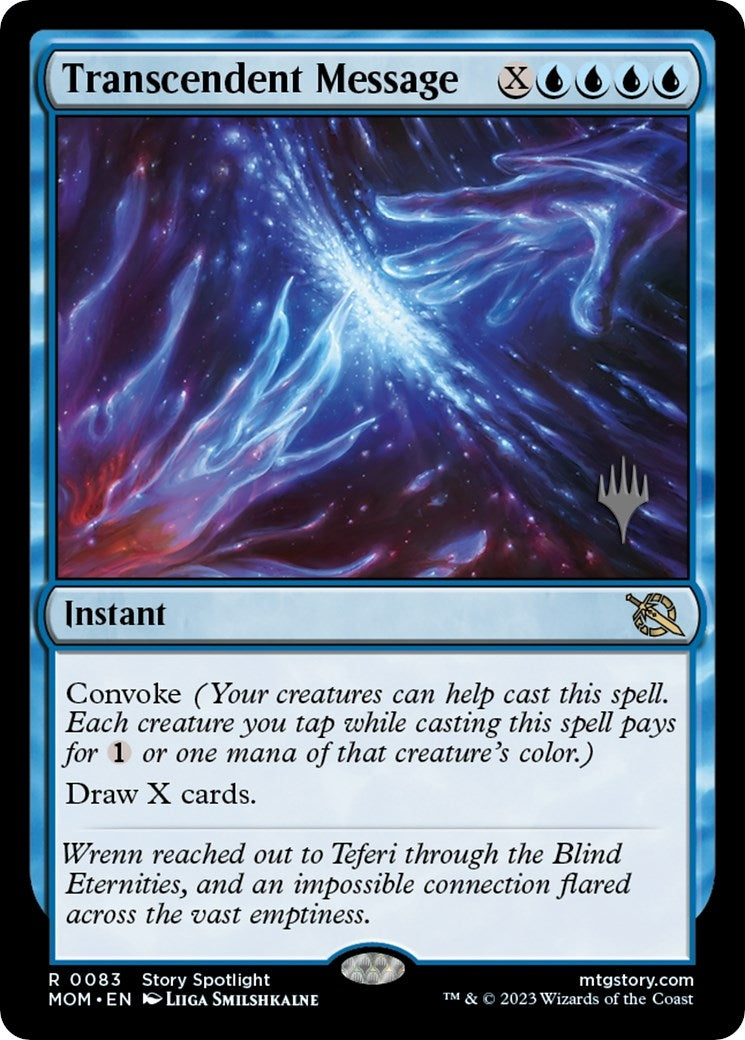Image for Transcendent Message (83) [March of the Machine] - Magic: The Gathering