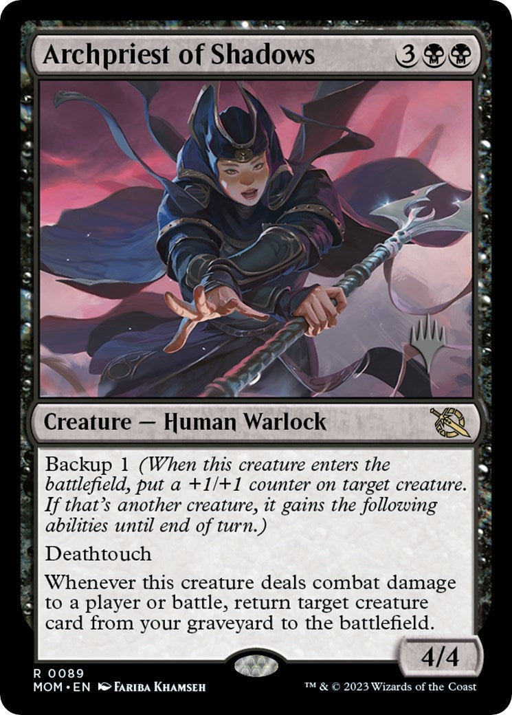 Image for Archpriest of Shadows (89) [March of the Machine] - Magic: The Gathering