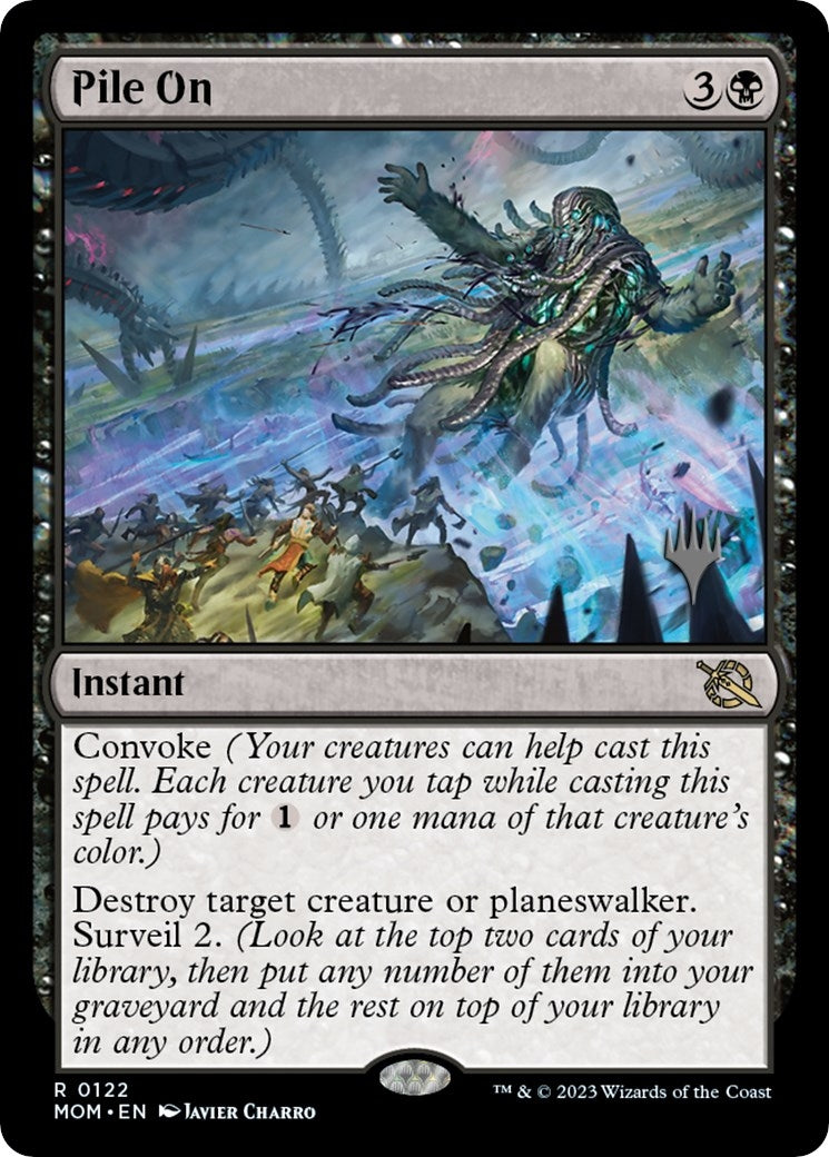 Image for Pile On (122) [March of the Machine] - Magic: The Gathering