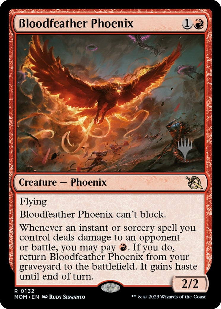 Image for Bloodfeather Phoenix (132) [March of the Machine] - Magic: The Gathering