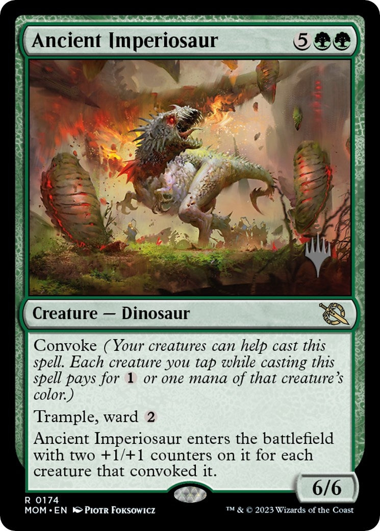 Image for Ancient Imperiosaur (174) [March of the Machine] - Magic: The Gathering