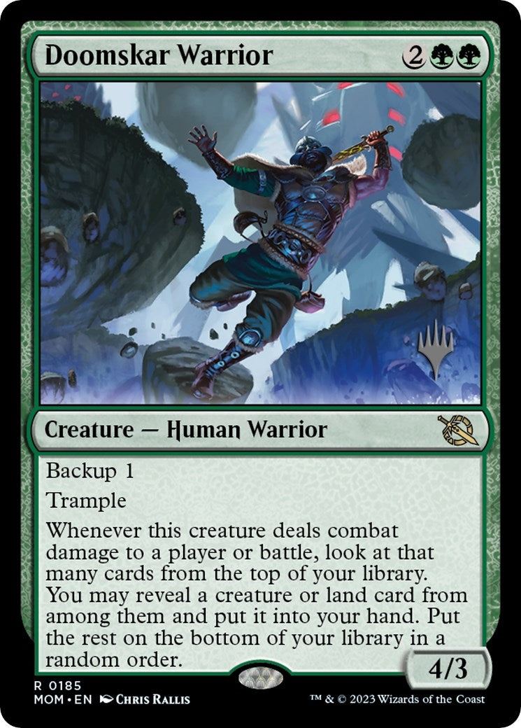 Image for Doomskar Warrior (185) [March of the Machine] - Magic: The Gathering