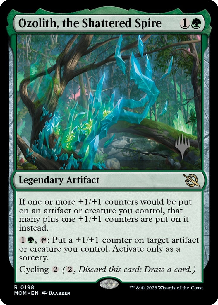 Ozolith, the Shattered Spire (198) [Promo Pack: March of the Machine]