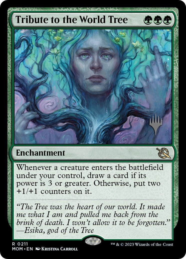 Image for Tribute to the World Tree (211) [March of the Machine] - Magic: The Gathering