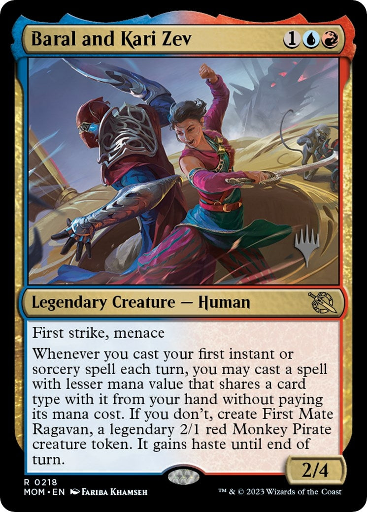 Image for Baral and Kari Zev (218) [March of the Machine] - Magic: The Gathering