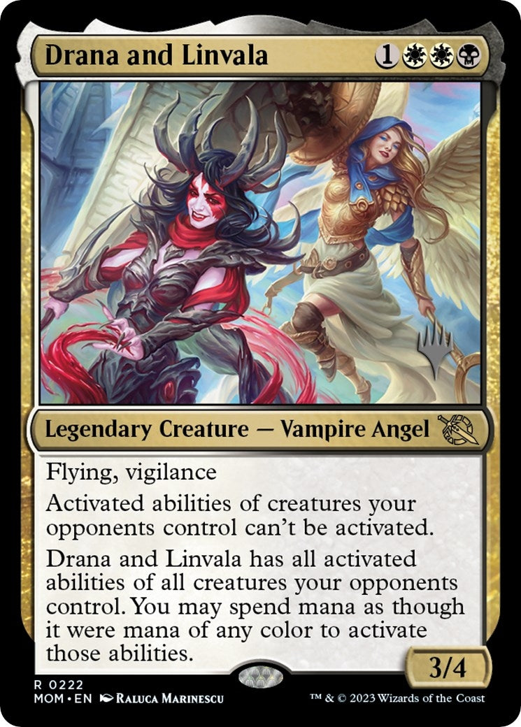 Image for Drana and Linvala (222) [March of the Machine] - Magic: The Gathering