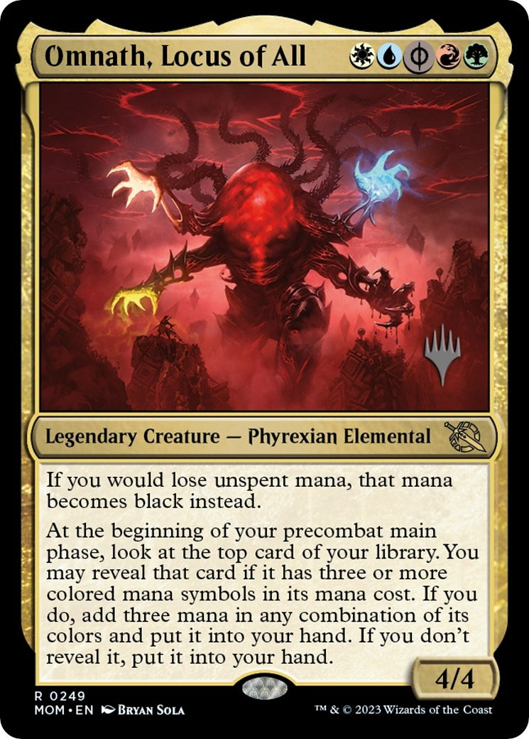 Omnath, Locus of All (249) [Promo Pack: March of the Machine]