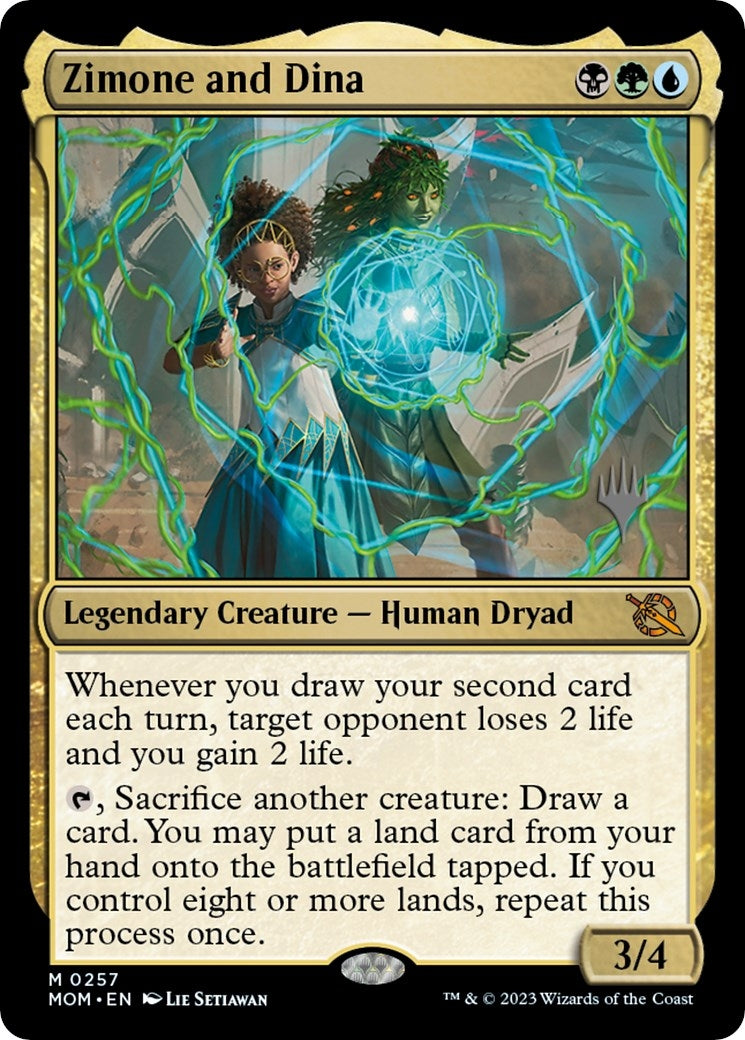 Image for Zimone and Dina (257) [March of the Machine] - Magic: The Gathering