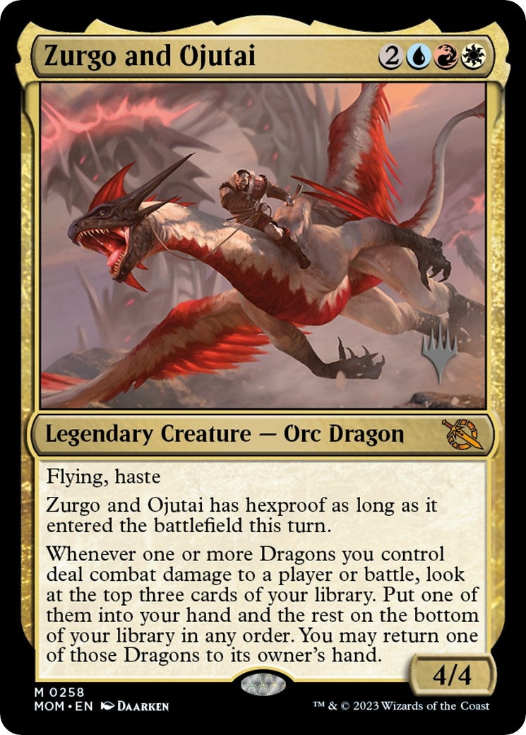 Image for Zurgo and Ojutai (258) [March of the Machine] - Magic: The Gathering