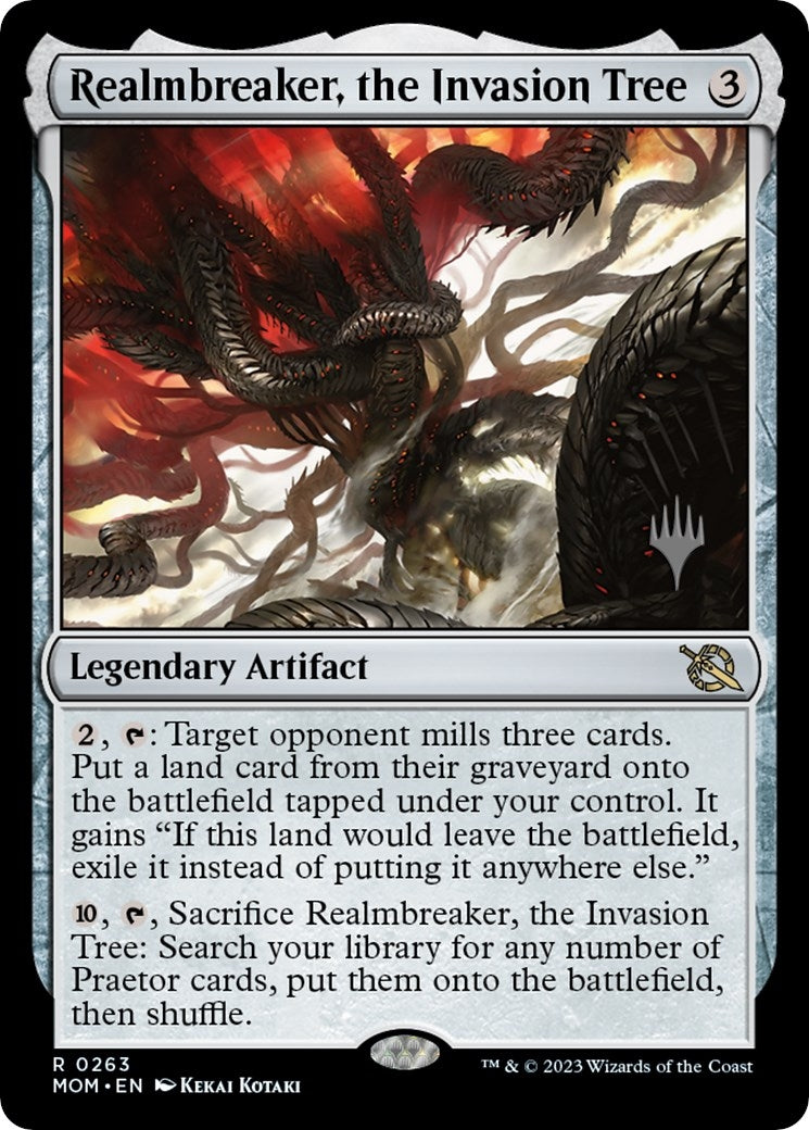 Image for Realmbreaker, the Invasion Tree (263) [March of the Machine] - Magic: The Gathering