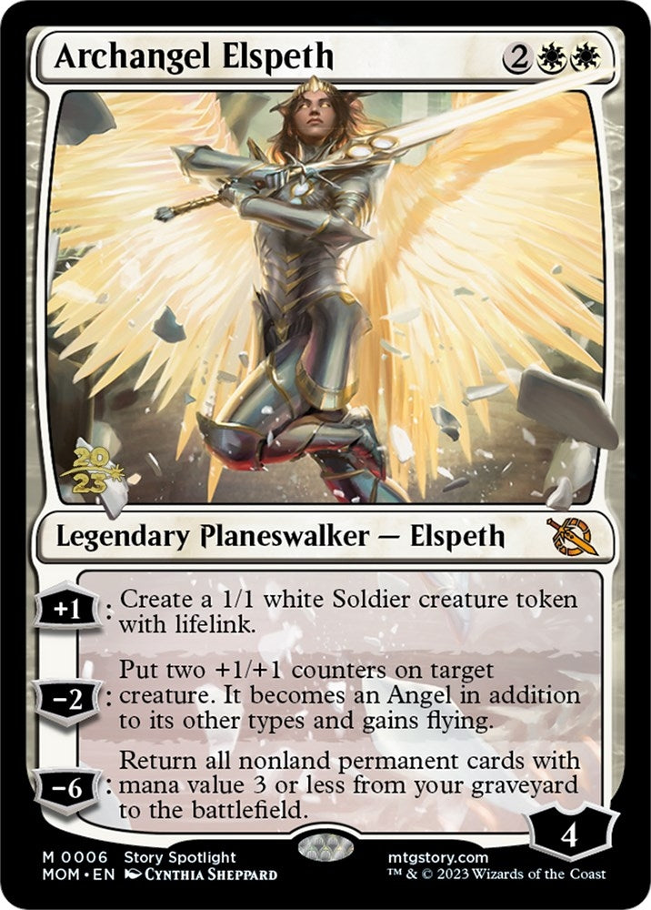 Image for Archangel Elspeth (6) [Prerelease Cards] - Magic: The Gathering