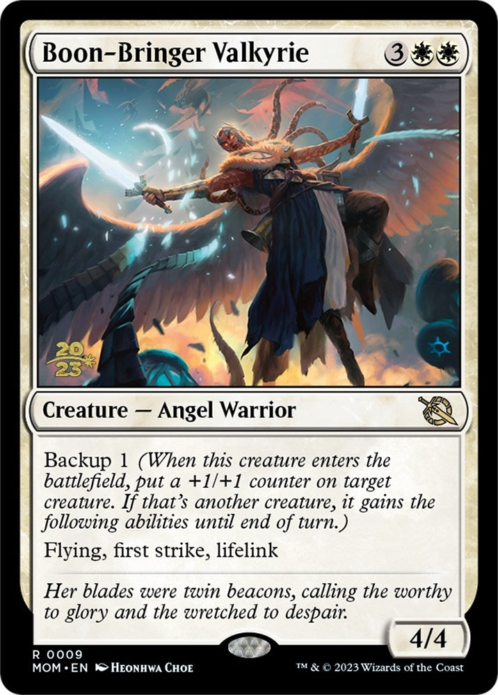 Image for Boon-Bringer Valkyrie (9) [Prerelease Cards] - Magic: The Gathering